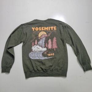 NEW 40" YOSEMITE NATIONAL PARK TRAIL OUTDOOR MOUNTAIN SWEATSHIRT S SMALL NWT